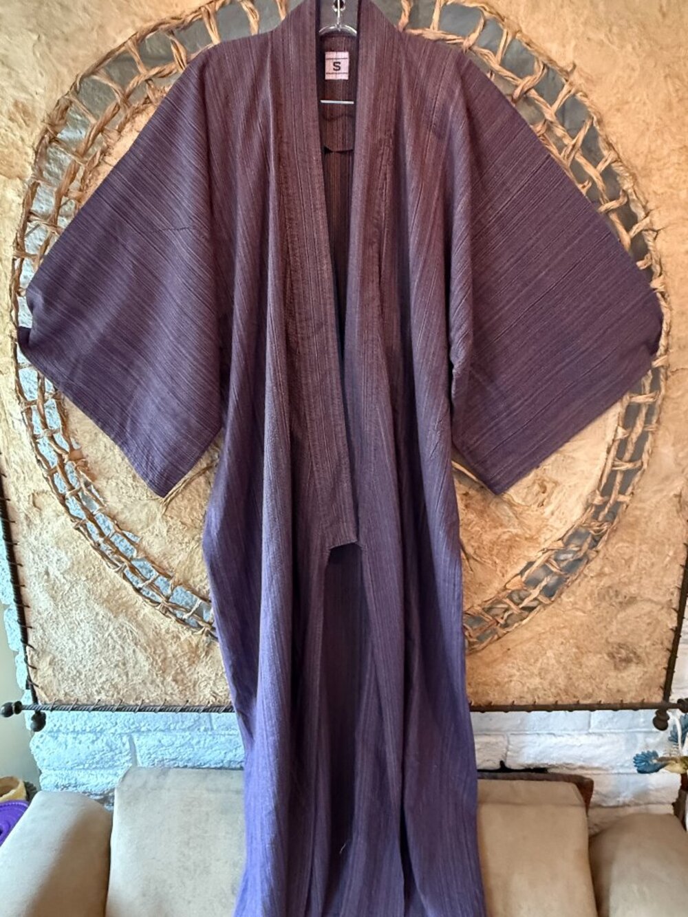 🌸 Vintage Japanese Kimono / Yukata Duster | Size S